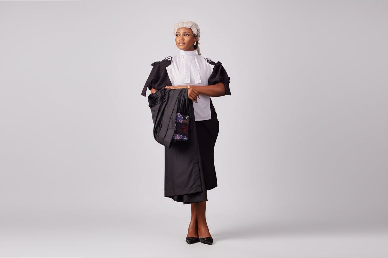 Barristers cashmere gown