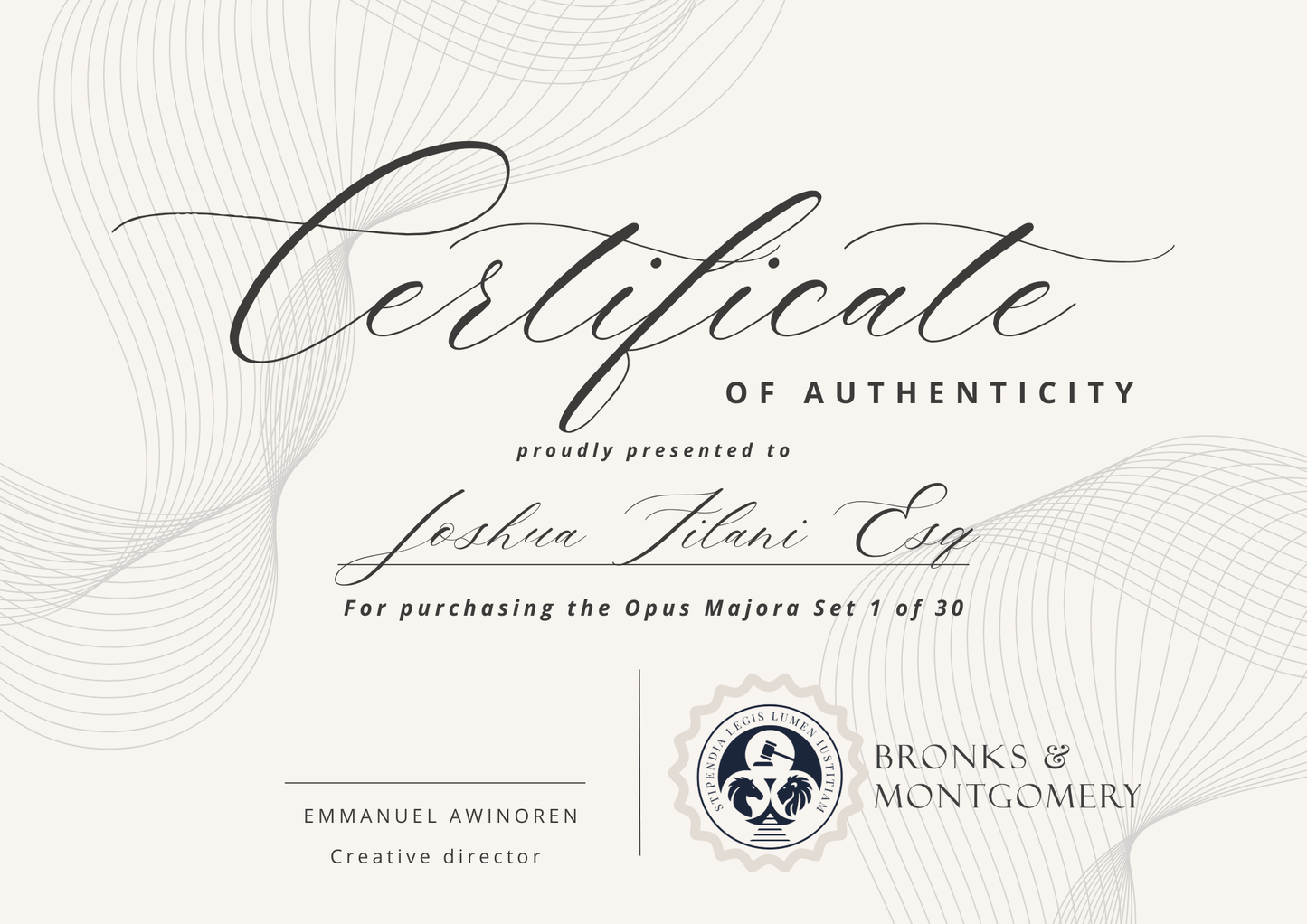 The Opus Majora Set (Female)