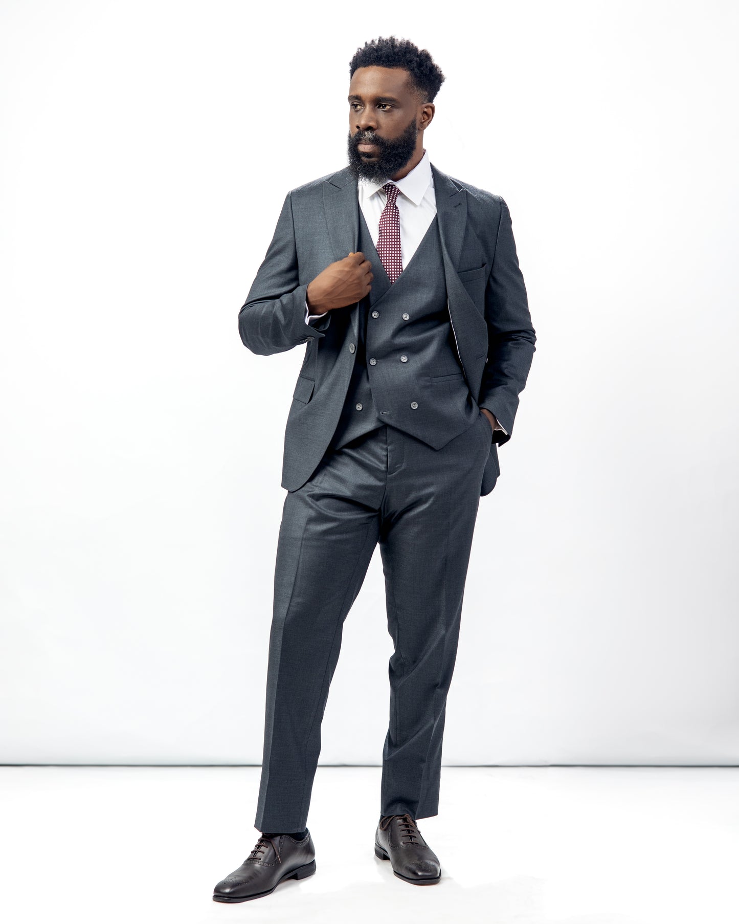 Grey Three-Piece suit