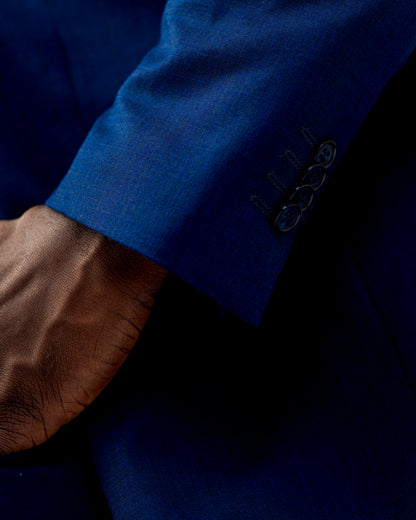 Blue three-Piece suit