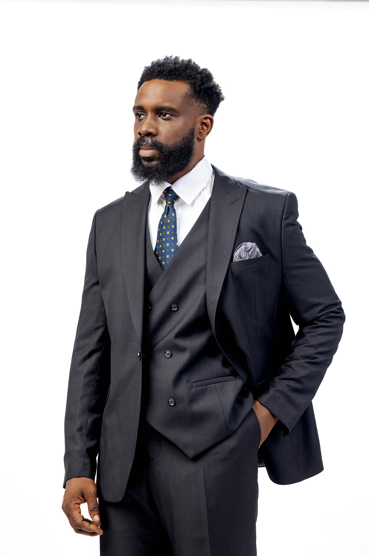Black Three-Piece suit